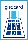 Bezahlung mit GiroCard ist bei uns möglich, keine Kreditkarten 