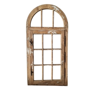 A-01115 Holz-Rundbogenfenster -1