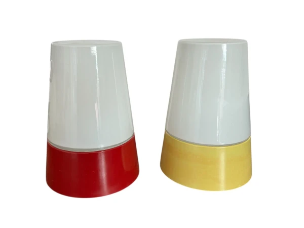A-01164 Bauhaus Leuchtenpaar HoSo